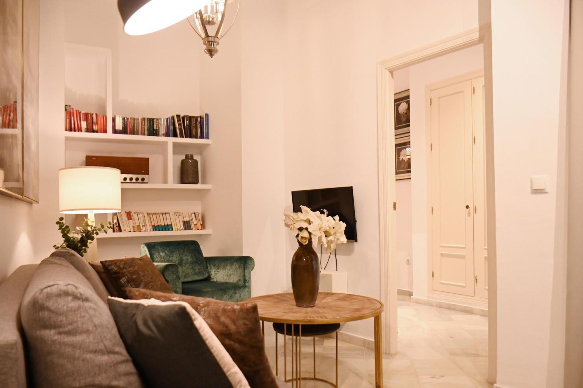세비야 Tu Casa Con Patio En La Alameda 아파트 객실 사진